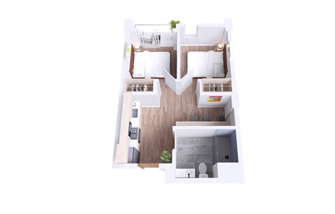 a floor plan of a house on a white background